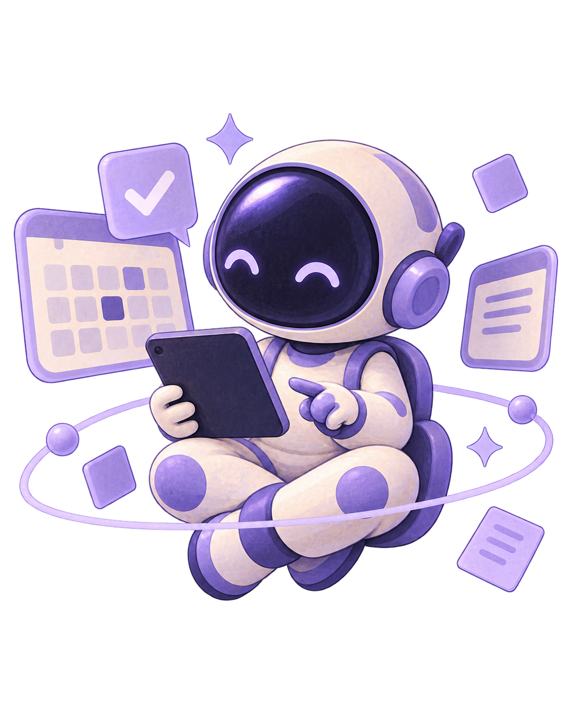 Illustration celebrating consistent publishing